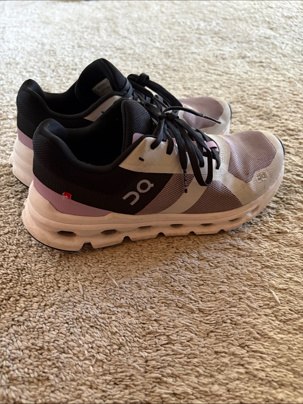 On Running Women’s Light Pink and White Running Shoes - Picture 6 of 6
